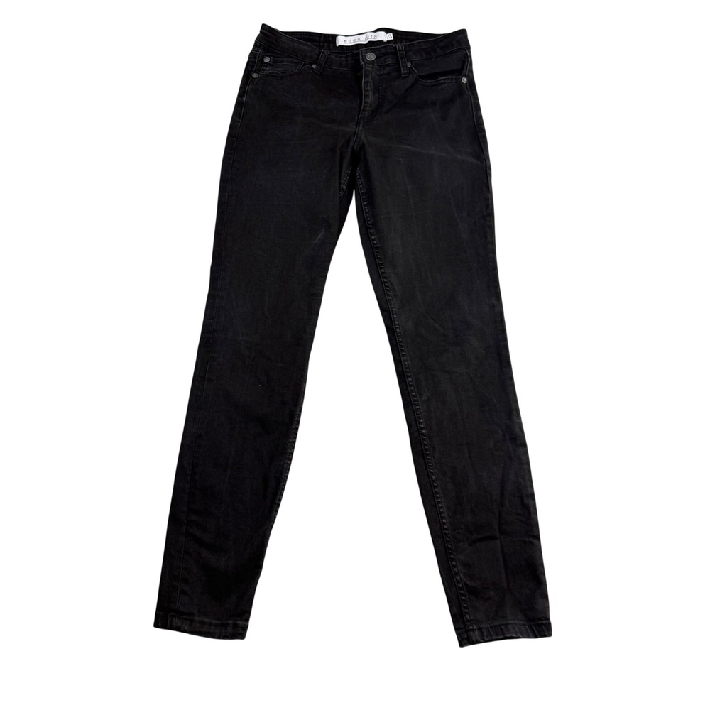 Eden Ruth Julia‎ Sarah Skinny Jeans Black Denim Mid Rise Womens 29 RN63925